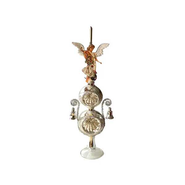 Exklusive viktorianische Glockenspitze mit zwei Glöckchen , doppel Reflex 30 cm
