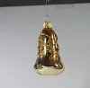 Exklusives 35er Christbaumschmuck Set in Gold mit Volldekor und Oliven, mundgeblasen Lauscha