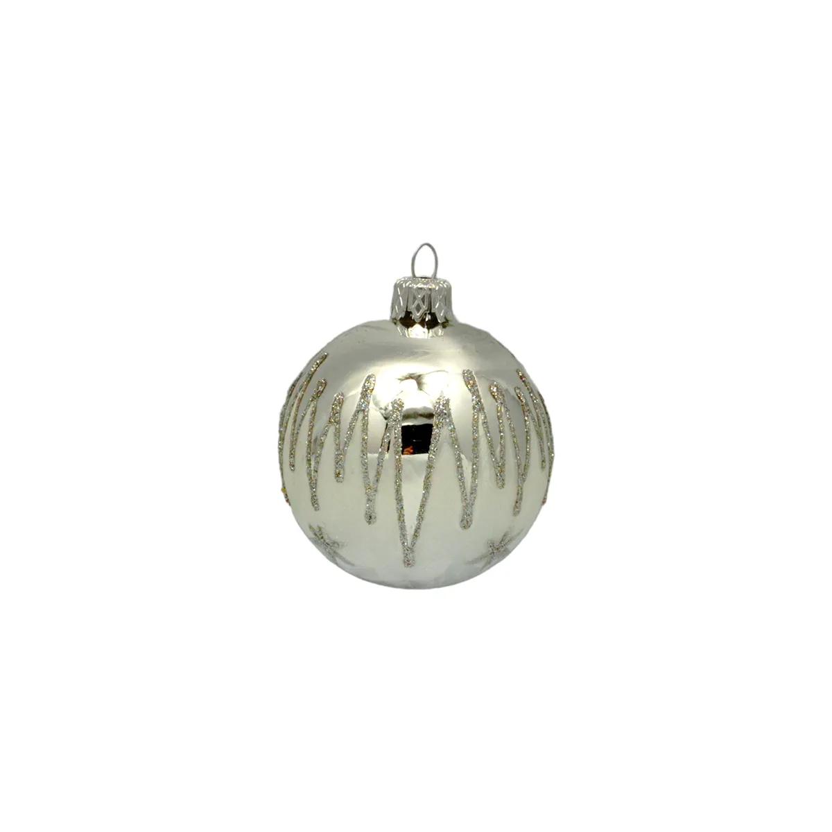 Miniature Christmas Decorations From Lauscha 5 Reflex Balls 