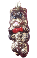 Terrier Hund, ca. 12cm hoch, Chr...