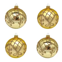 Exklusives 4er Christbaumschmuck...