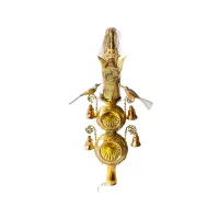 Exklusive viktorianische Glockenspitze,Vogelspitze auf doppel Reflex 35 cm