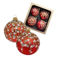 Exklusives 4er Christbaumschmuck...