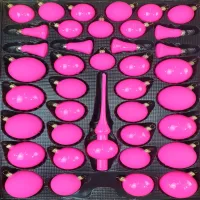 Neon Pink Christbaumschmuck Set ...