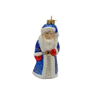 Weihnachtsmann Santa Blau 11cm, ...