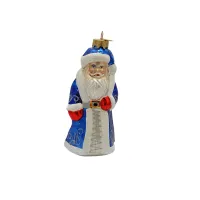 Westie Hund, ca. 12cm hoch, Christbaumschmuck aus Glas, mundgeblasen und handbemalt_3-496-497-498